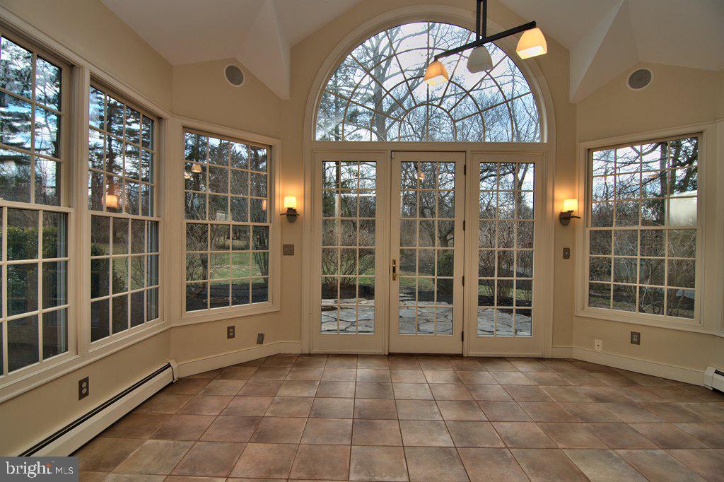 3055 Haupts Bridge Road Riegelsville, PA 18077 - Photo 23 of 65 Dining Room with French doors to patio