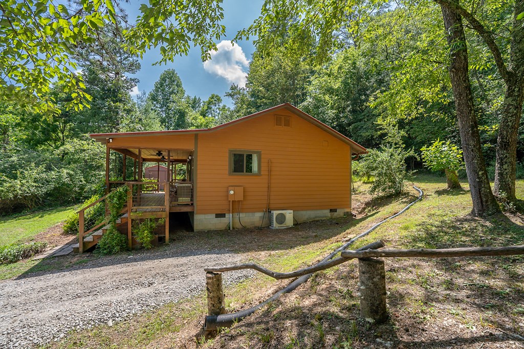 495 Midway Creek Road Murphy, NC 28906 - Photo 28 of 38 a view of a house with backyard
