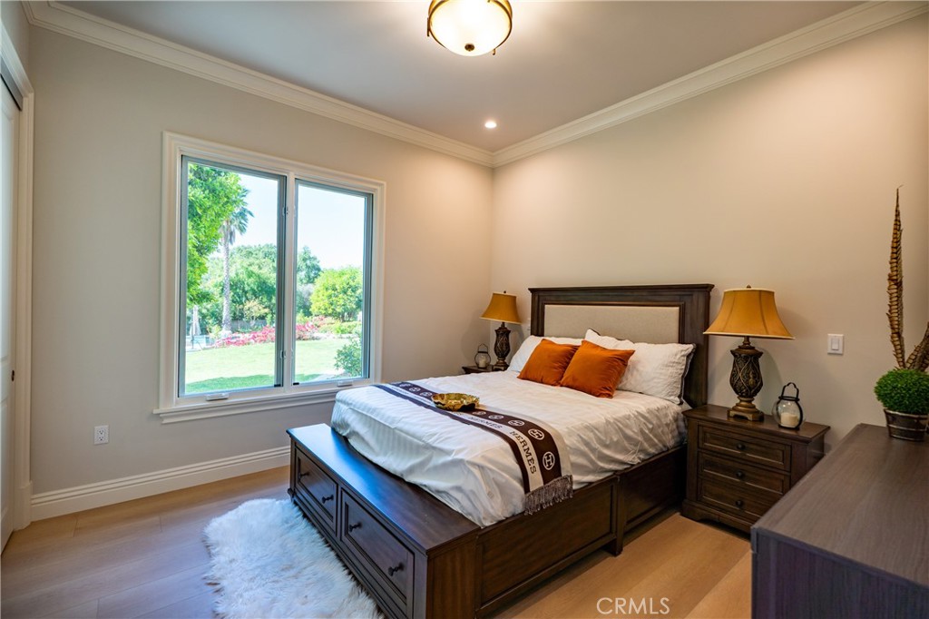 894 Fallen Leaf Road Arcadia, CA 91006 - Photo 13 of 28 a bedroom with a bed and window