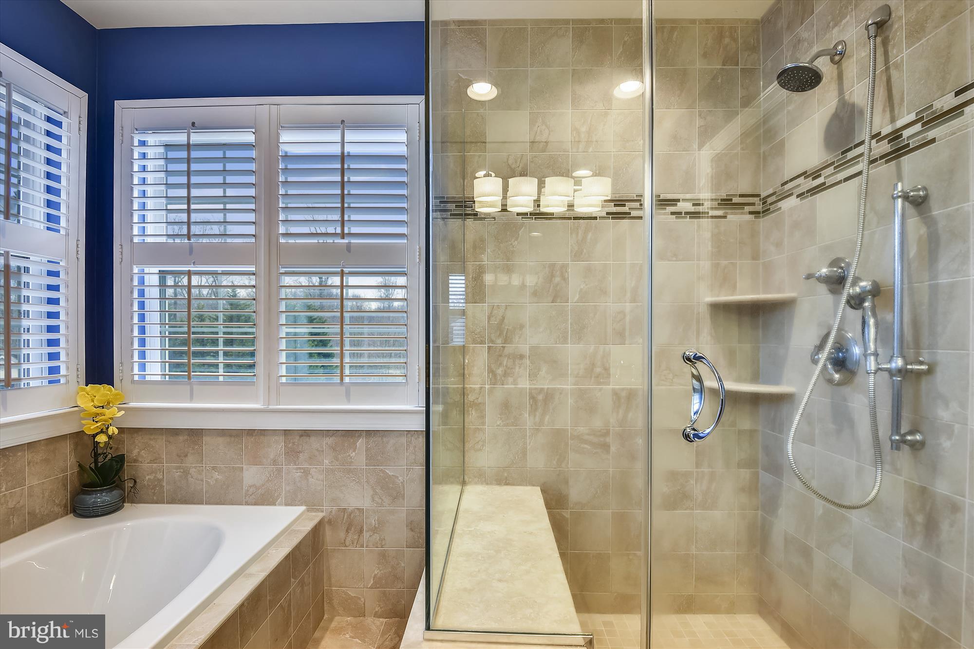 484 Stratford Road Fallston, MD 21047 - Photo 26 of 44 a bathroom with a tub a sink and a shower