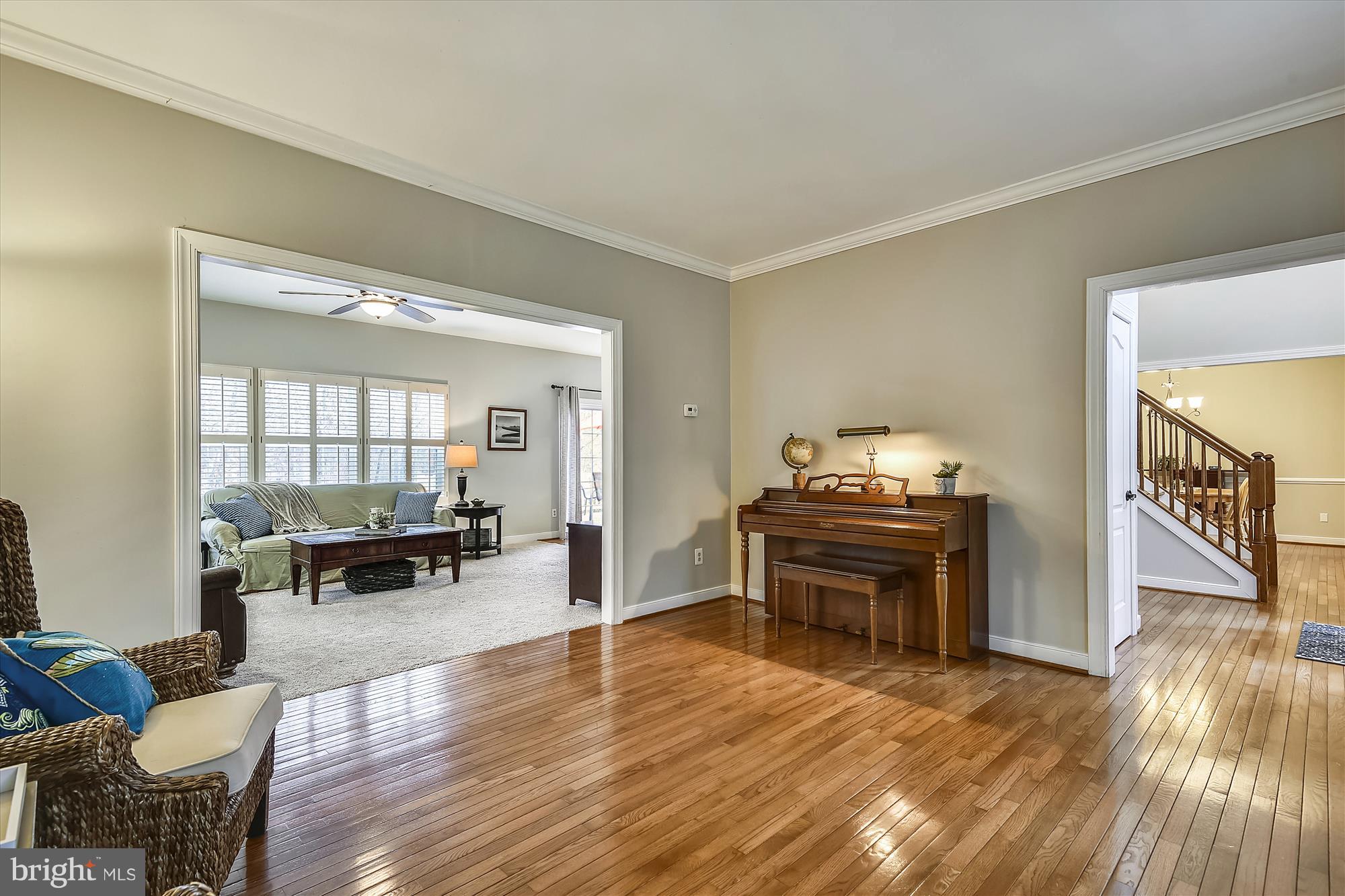 484 Stratford Road Fallston, MD 21047 - Photo 10 of 44 a living room with furniture and a wooden floor