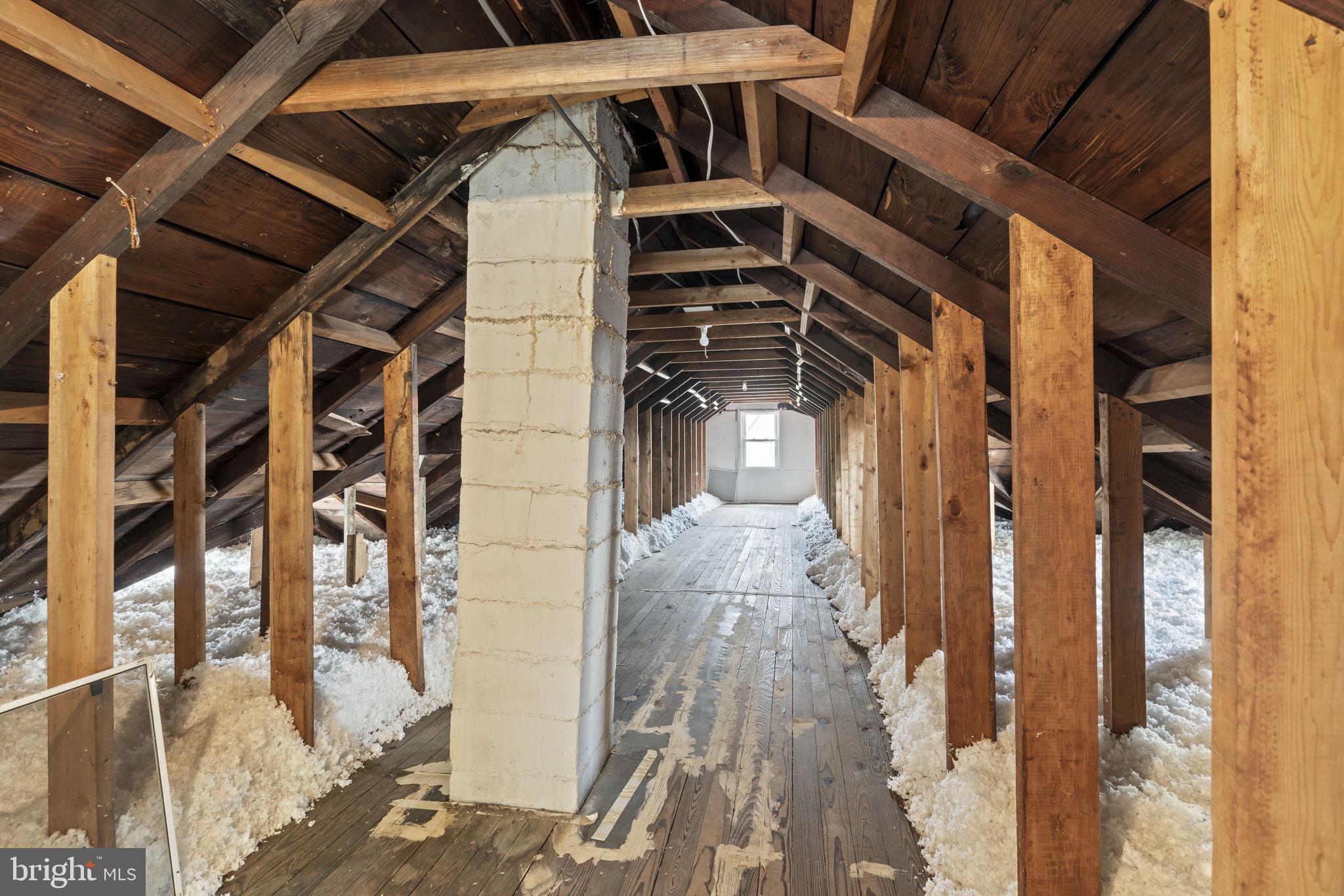 29 Payson Avenue Audubon, NJ 08106 - Photo 25 of 29 unfinished attic with added insulation