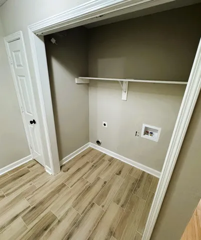 a view of empty room