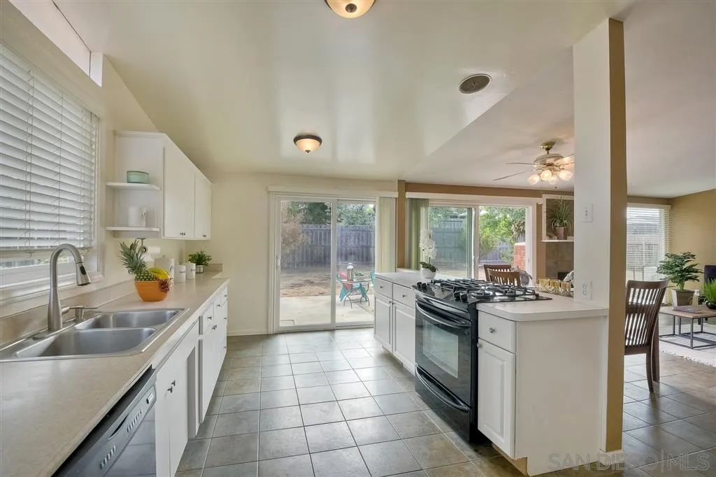 13733 Powers Road Poway, CA 92064 - Photo 9 of 23 a kitchen with a sink stove and cabinets