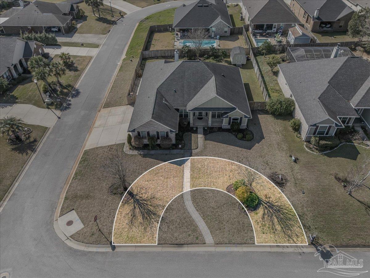5997 Stonechase Boulevard Pace, FL 32571 - Photo 47 of 52 an ocean view with a outdoor space