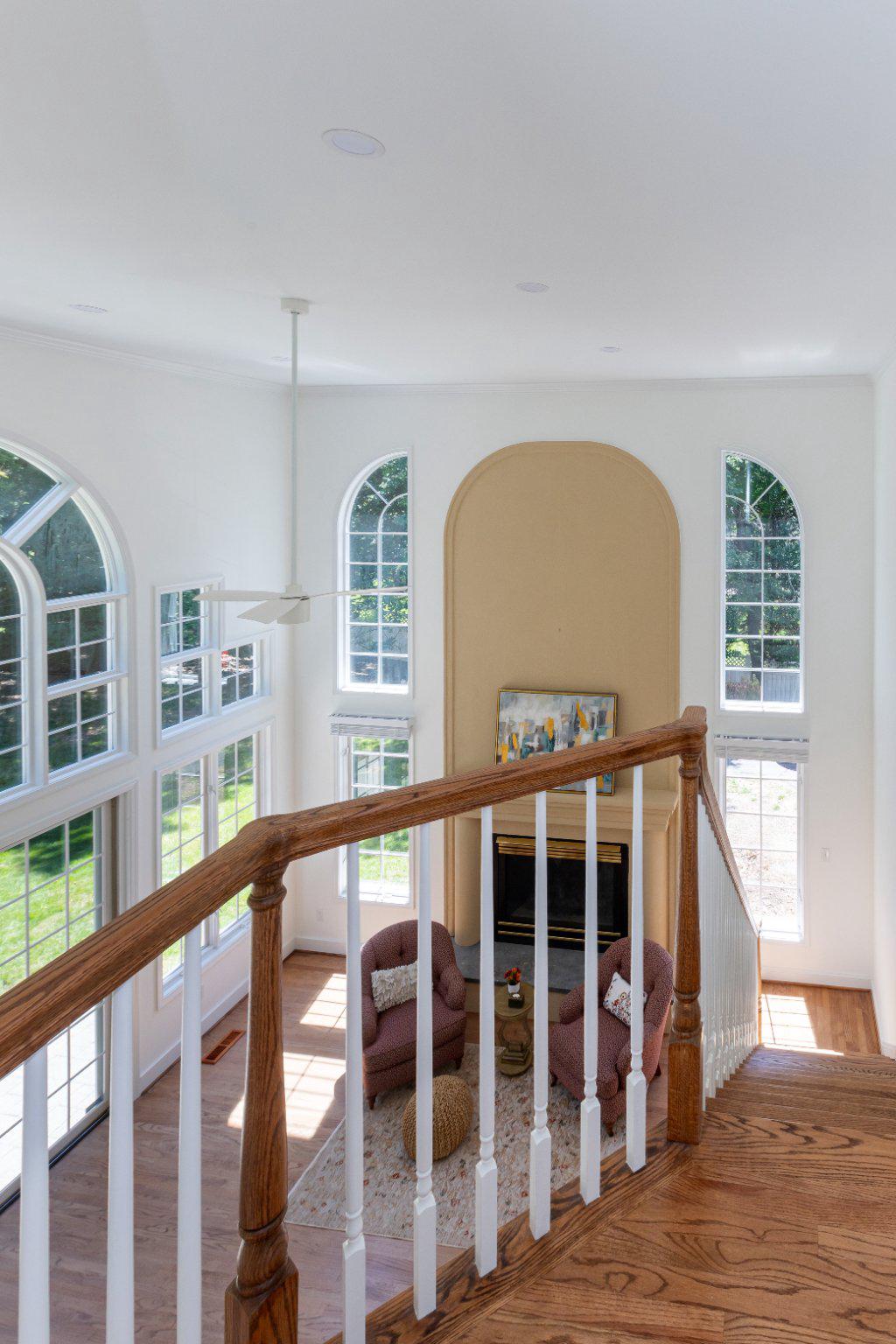 7009 Persimmon Tree Road Bethesda, MD 20817 - Photo 15 of 63 Double-Height Ceiling - Palladian Windows