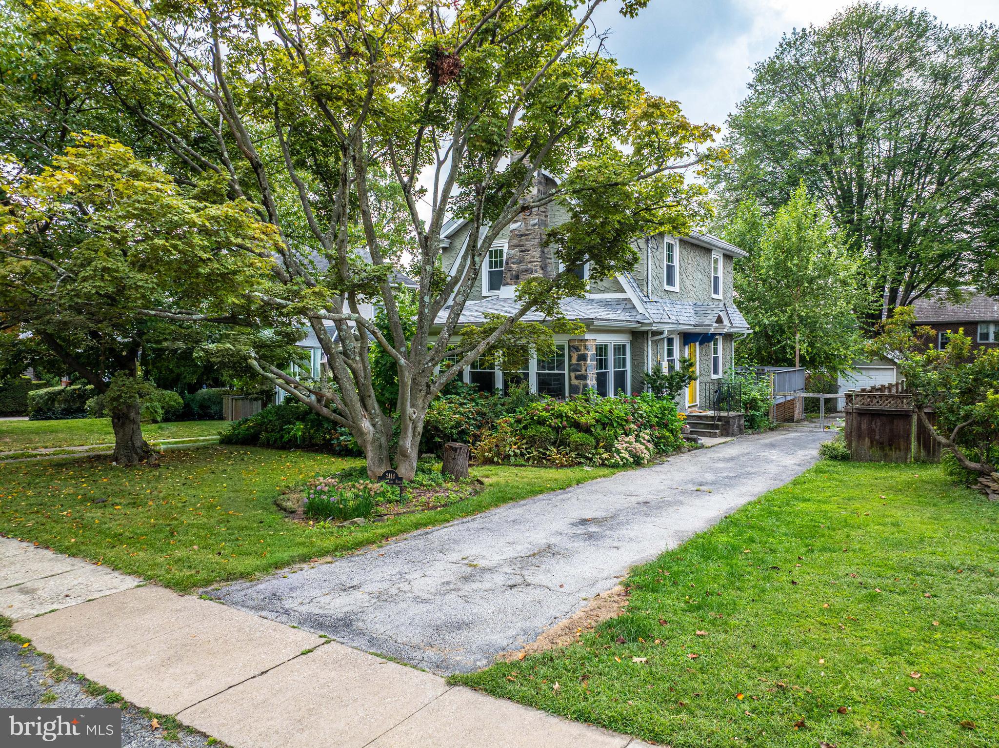 2114 East County Line Road Ardmore, PA 19003 - Photo 2 of 30 Front, side, and driveway