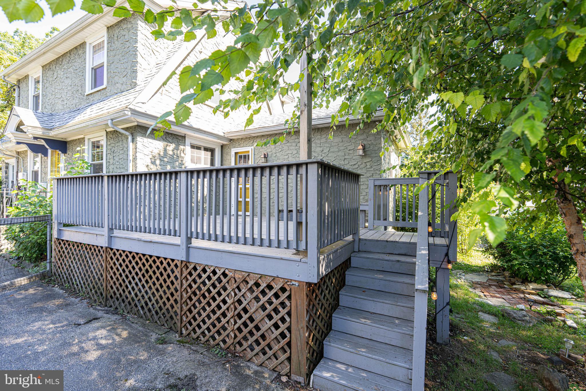 2114 East County Line Road Ardmore, PA 19003 - Photo 26 of 30 Back deck