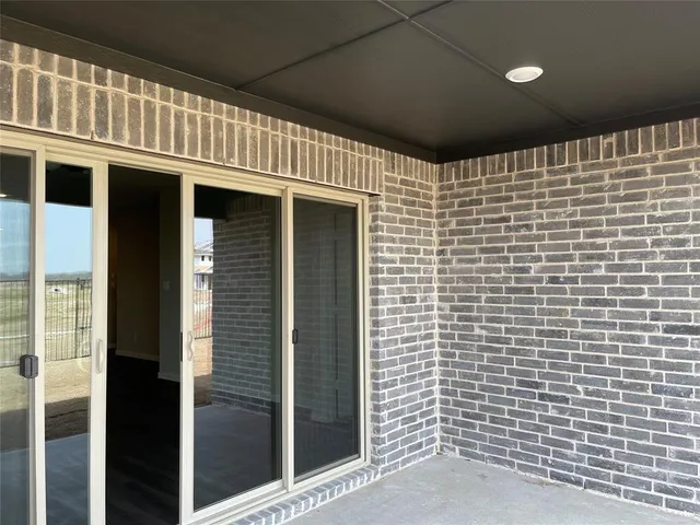 a view of front door