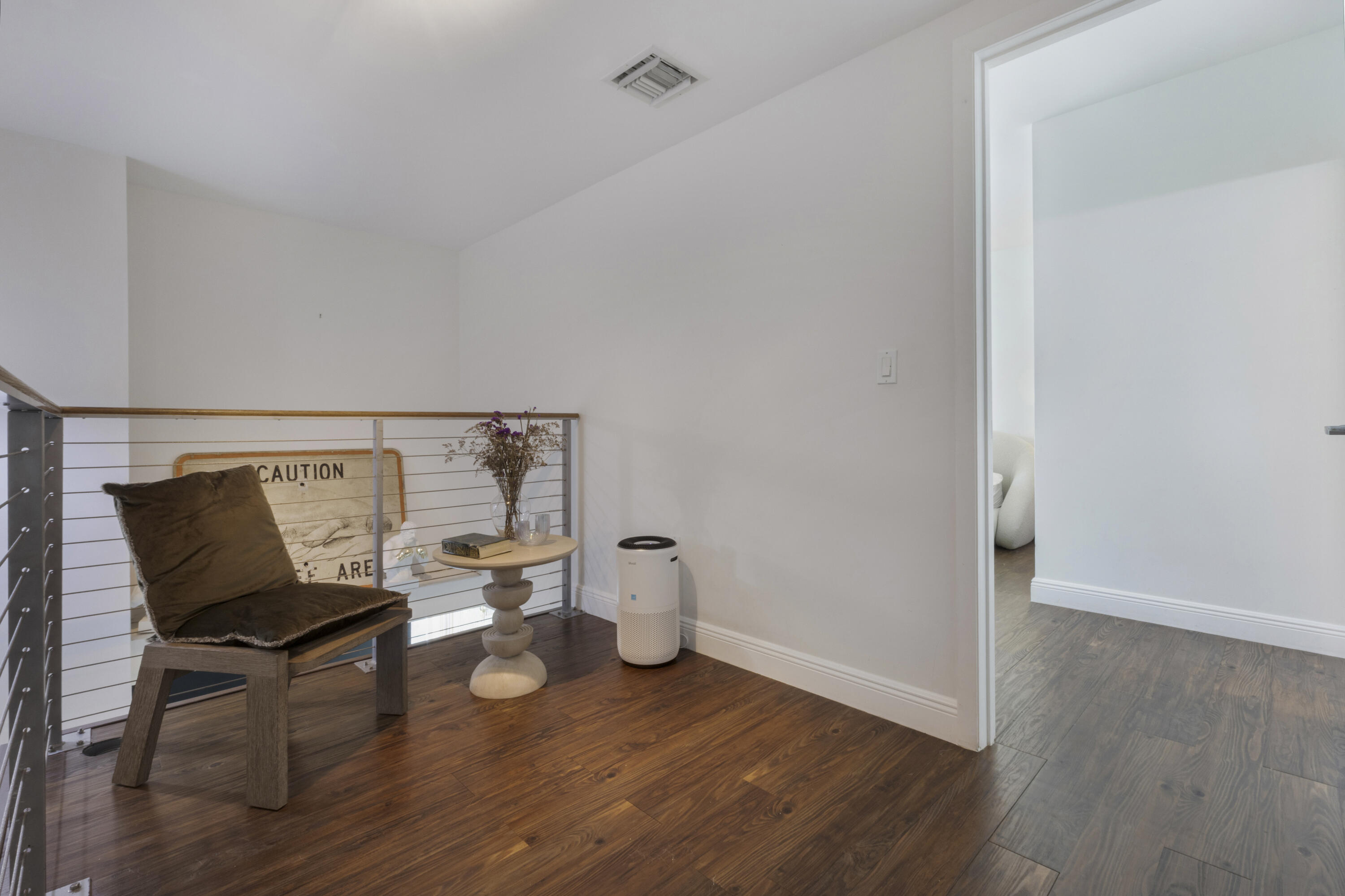 90 Southwest 3rd Street, Unit TH700A Miami, FL 33130 - Photo 10 of 32 a view of workspace with wooden floor