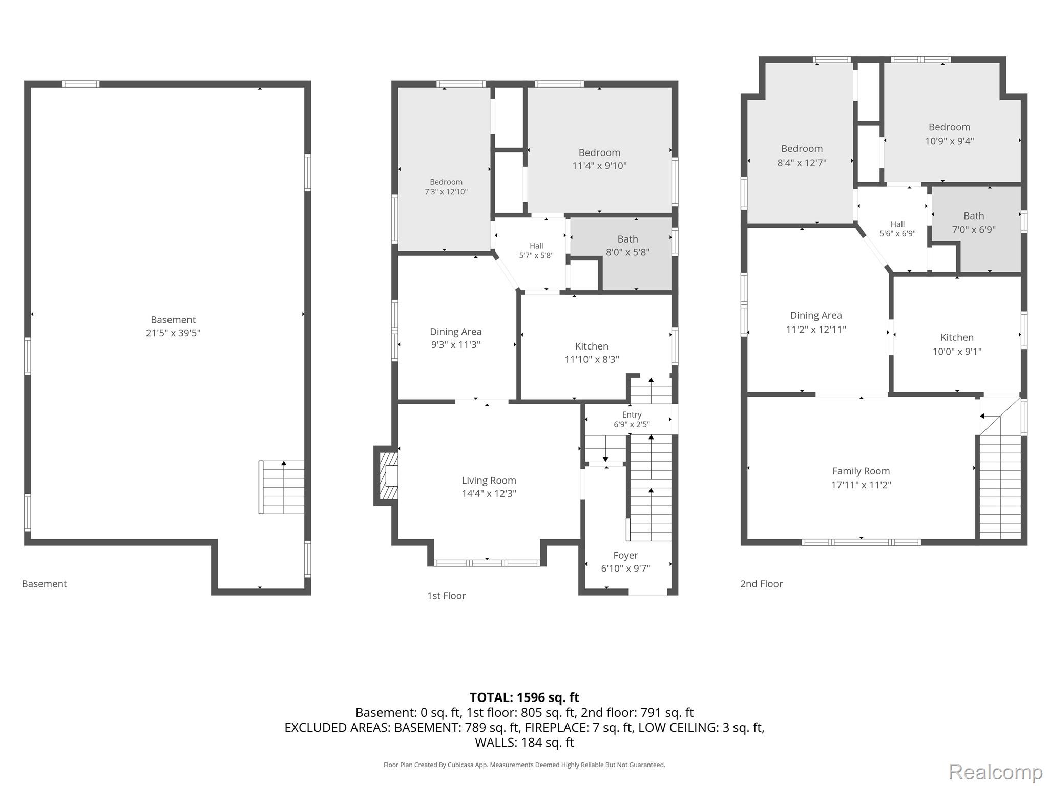 3974 Devonshire Road Detroit, MI 48224 - Photo 15 of 15 Floor plan