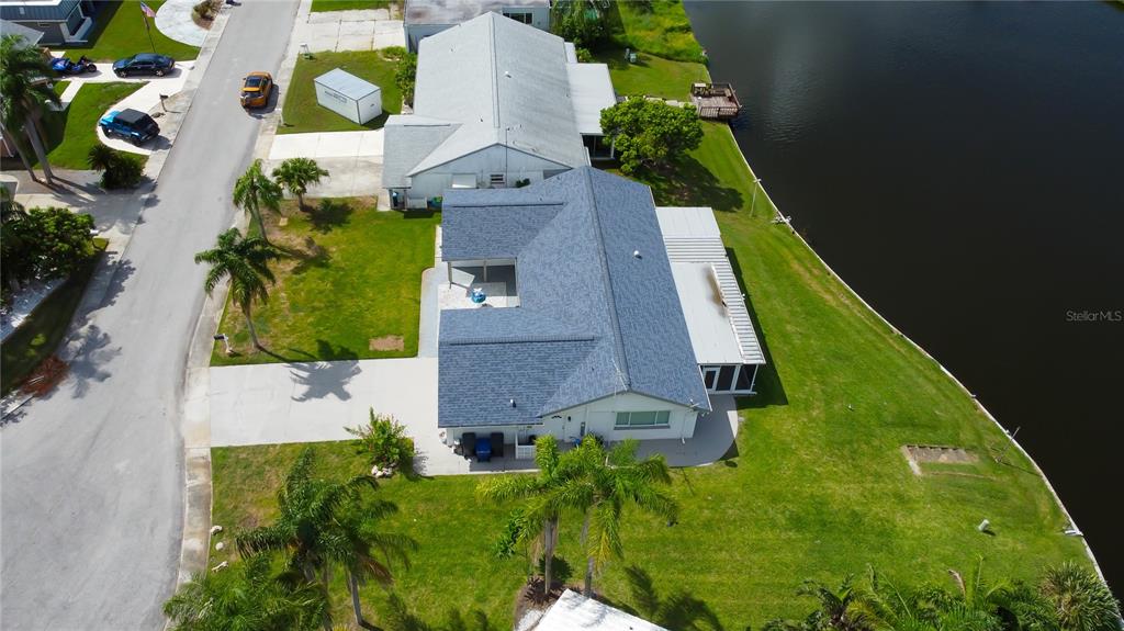 3625 Delta Place Holiday, FL 34691 - Photo 37 of 48 an aerial view of house with a yard