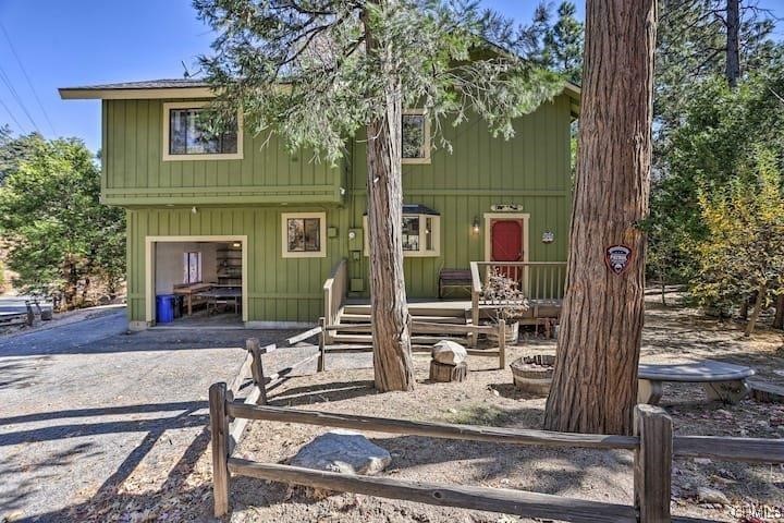 1017 Burnt Mill Road Lake Arrowhead, CA 92352 - Photo 1 of 32 front view of house with a tree