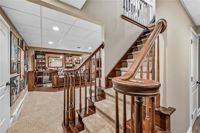a view of entryway with a front door