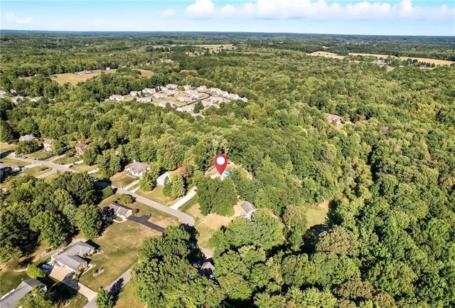 a view of city and mountain