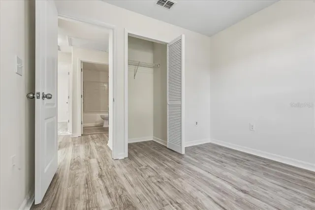 wooden floor in an empty room