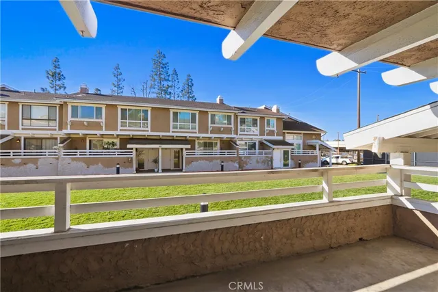 a view of a swimming pool with a chairs