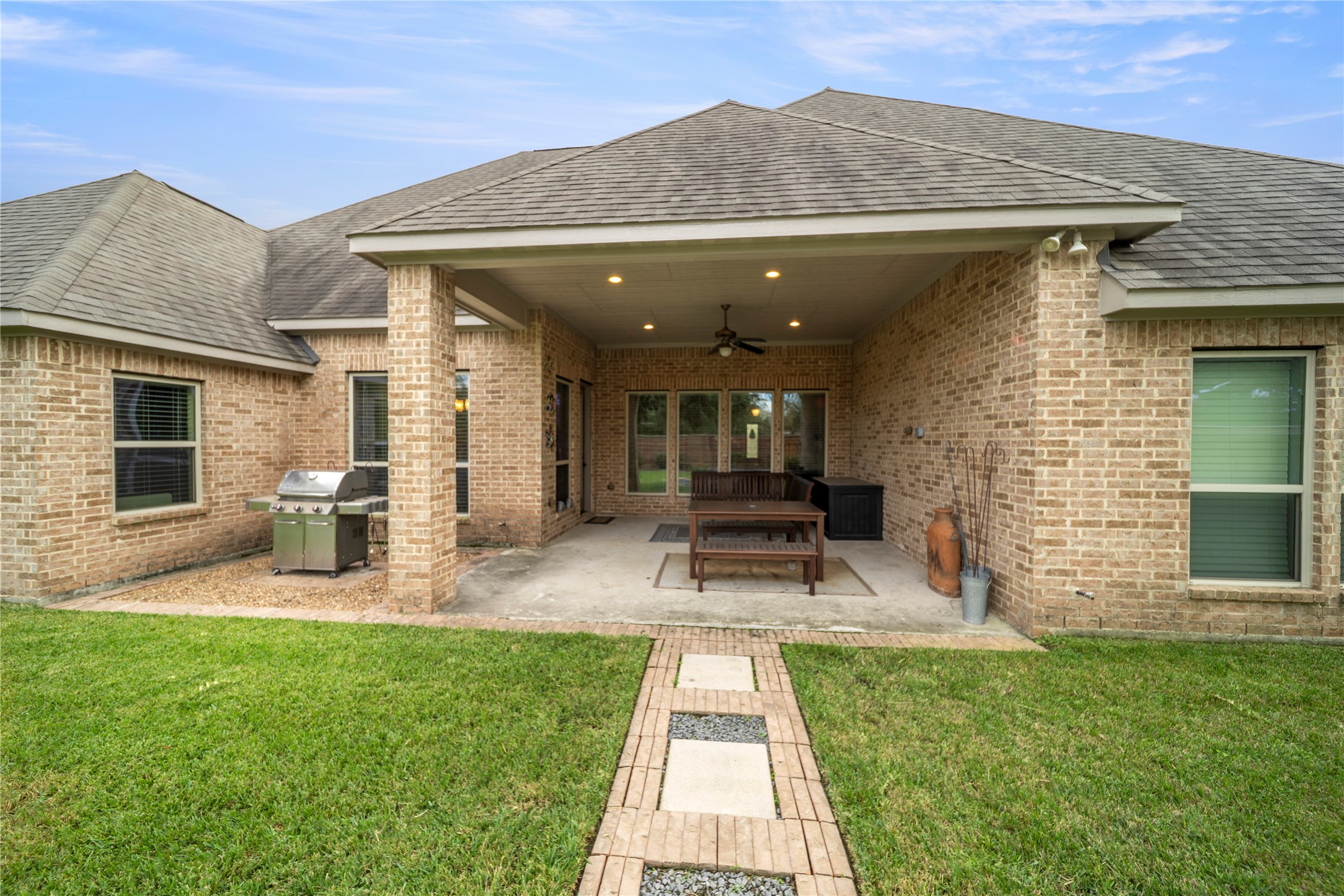 17610 Astrachan Road Richmond, TX 77407 - Photo 22 of 25 a view of outdoor space yard deck and patio