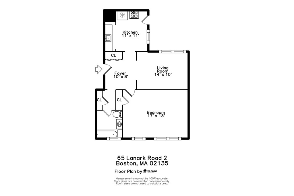 65 Lanark Road, Unit 2 Boston, MA 02135 - Photo 17 of 17 Gallery Image 17