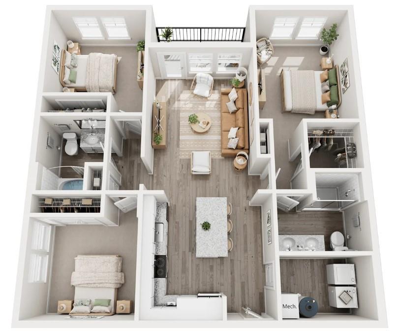 4000 Mill Spring Circle, Unit 4721 Oakwood, GA 30566 - Photo 12 of 28