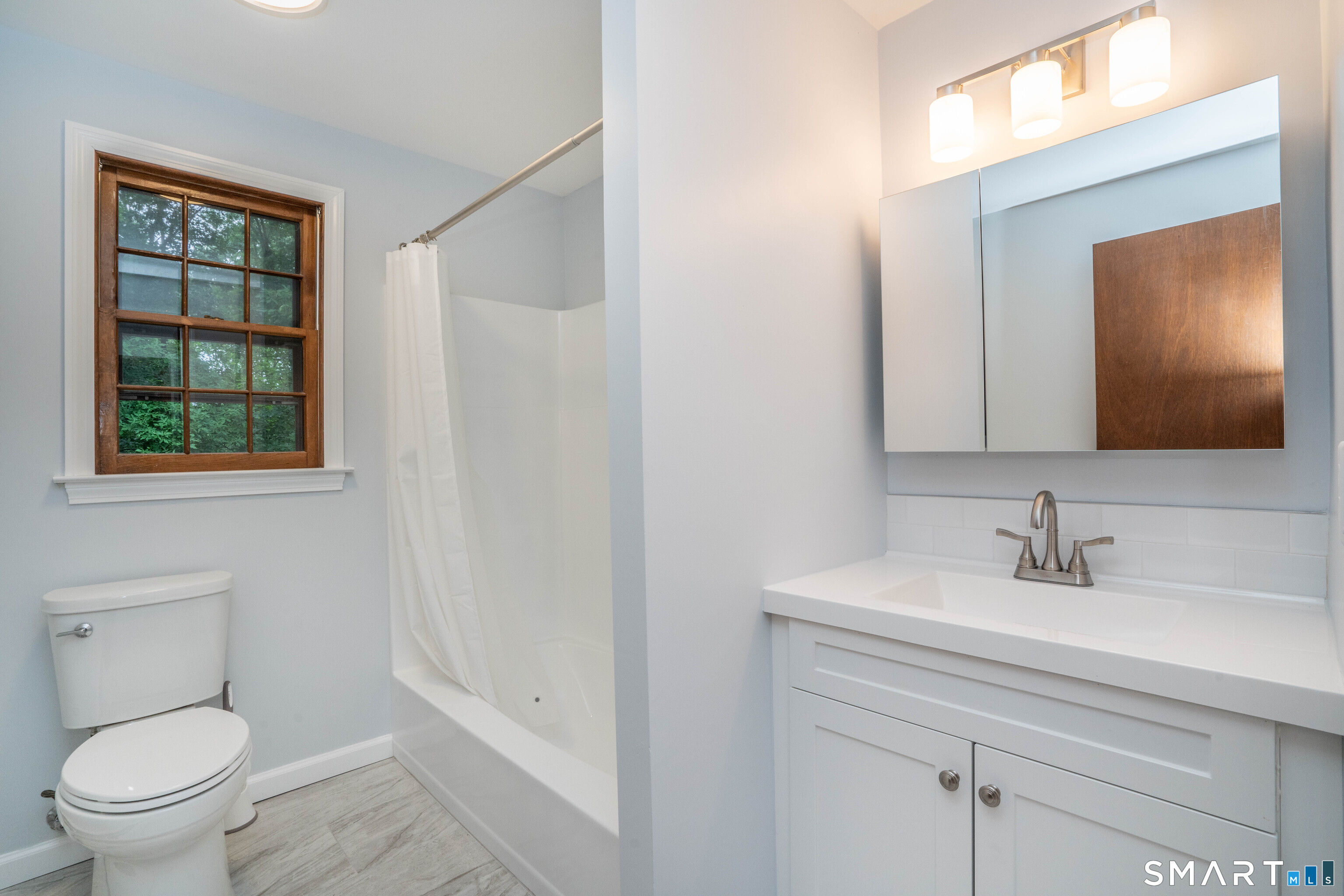 182 Valley View Road Manchester, CT 06040 - Photo 32 of 40 Remodeled Hall Bath