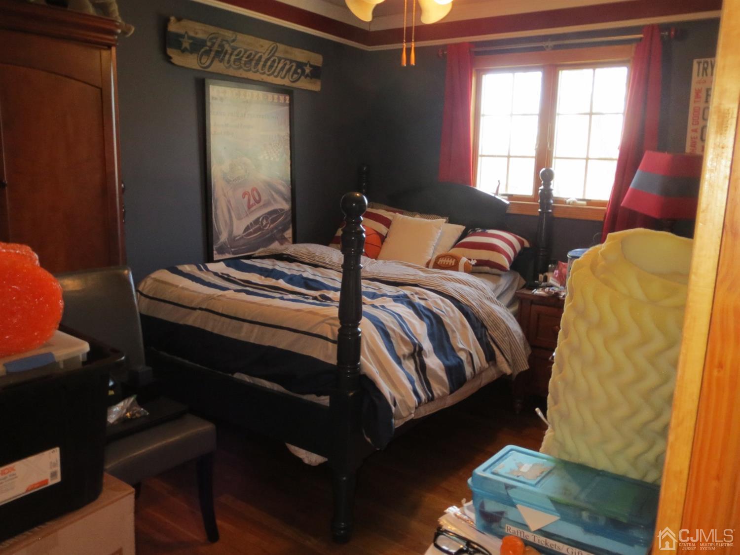 43 Princeton Road Old Bridge, NJ 08859 - Photo 11 of 26 a bedroom with a bed and a window