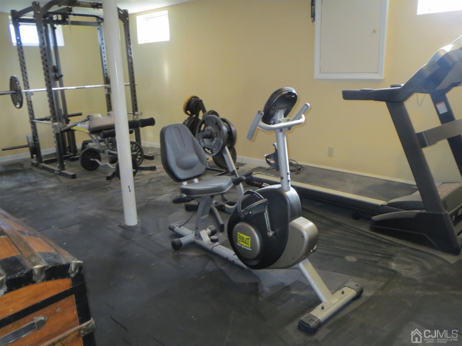 43 Princeton Road Old Bridge, NJ 08859 - Photo 17 of 26 a view of a room with gym equipment