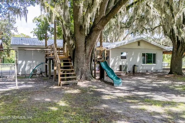 a view of outdoor space yard and deck