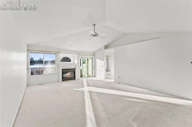 a view of empty room