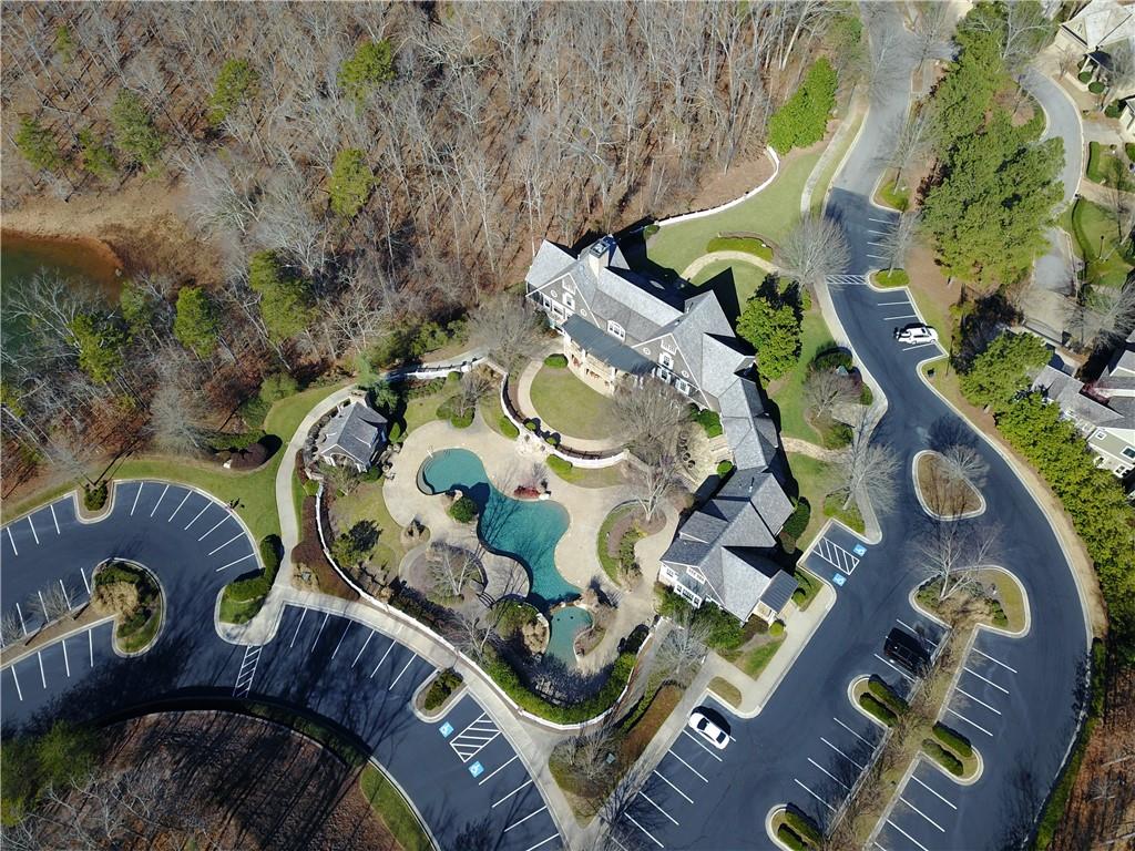 5813 Lighthouse Way Gainesville, GA 30506 - Photo 14 of 49 an aerial view of a house a table and chairs