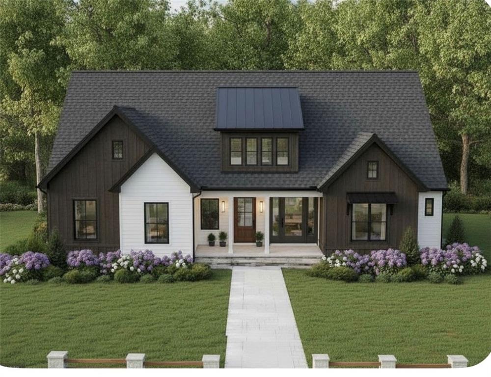 5813 Lighthouse Way Gainesville, GA 30506 - Photo 3 of 49 a front view of a house with garden