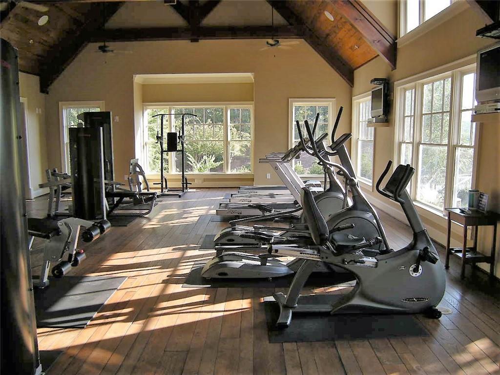 5813 Lighthouse Way Gainesville, GA 30506 - Photo 39 of 49 a view of a room with gym equipment