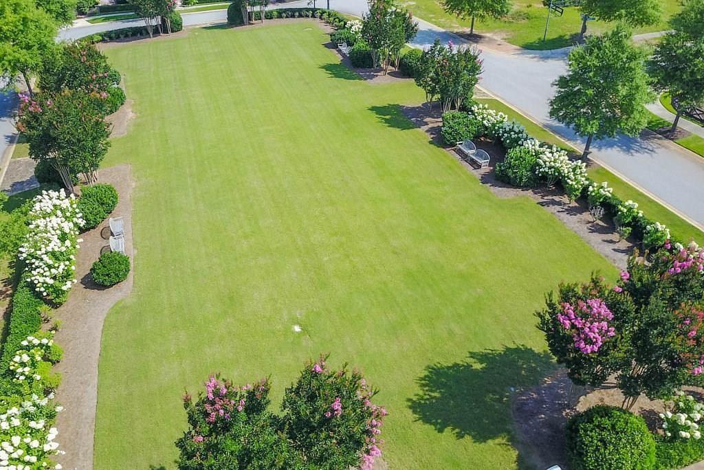 5813 Lighthouse Way Gainesville, GA 30506 - Photo 48 of 49 an aerial view of a residential houses with swimming pool and outdoor space
