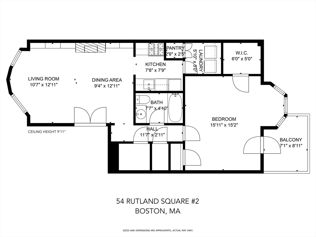 54 Rutland Square, Unit 2 Boston, MA 02118 - Photo 23 of 23 Gallery Image 23
