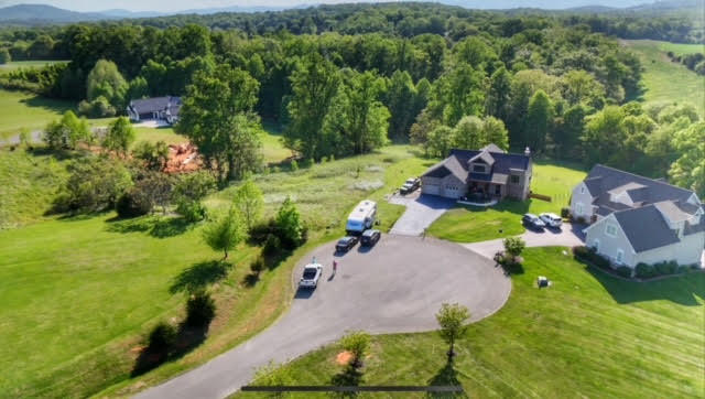 Lot 9 Cahas Summit Road Boones Mill, VA 24065 - Photo 17 of 18 an aerial view of a house with a yard and lake view