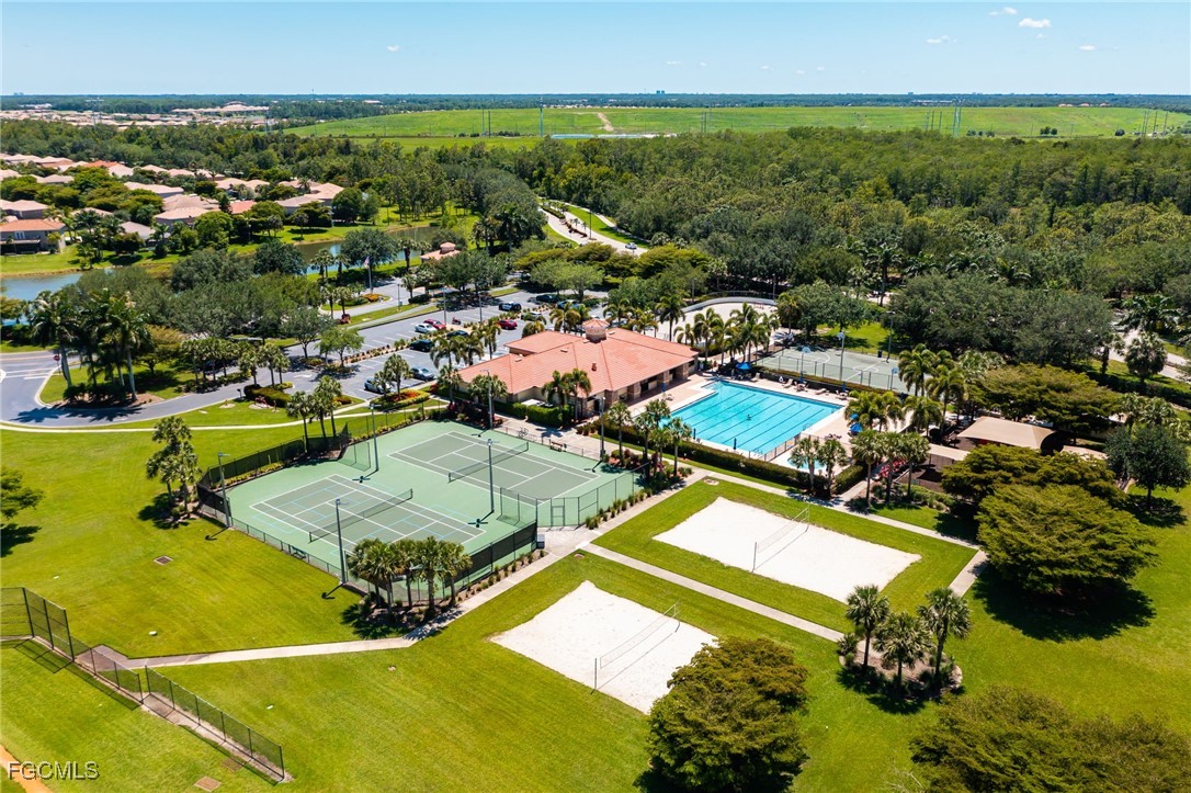 12406 Rock Ridge Lane Fort Myers, FL 33913 - Photo 34 of 35 an aerial view of residential houses with outdoor space