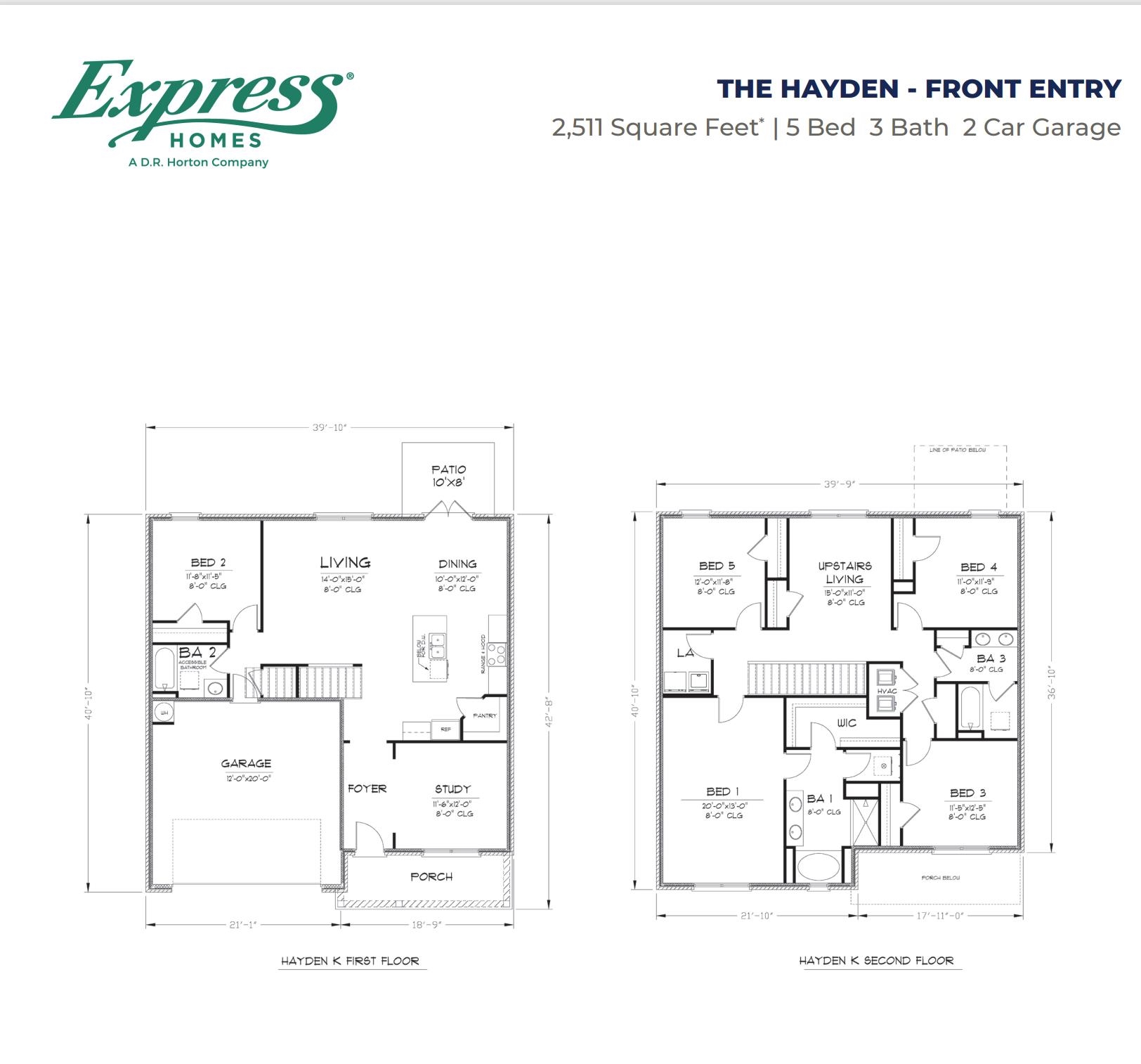 13573 Paris Circle, Unit 271 Daphne, AL 36527 - Photo 2 of 2 Floor Plan