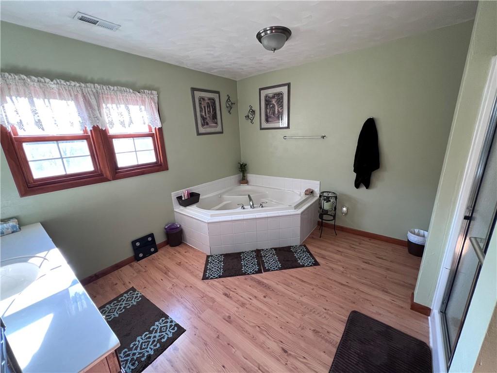 822 Old State Road Apollo, PA 15613 - Photo 16 of 28 a bathroom with a sink and a mirror