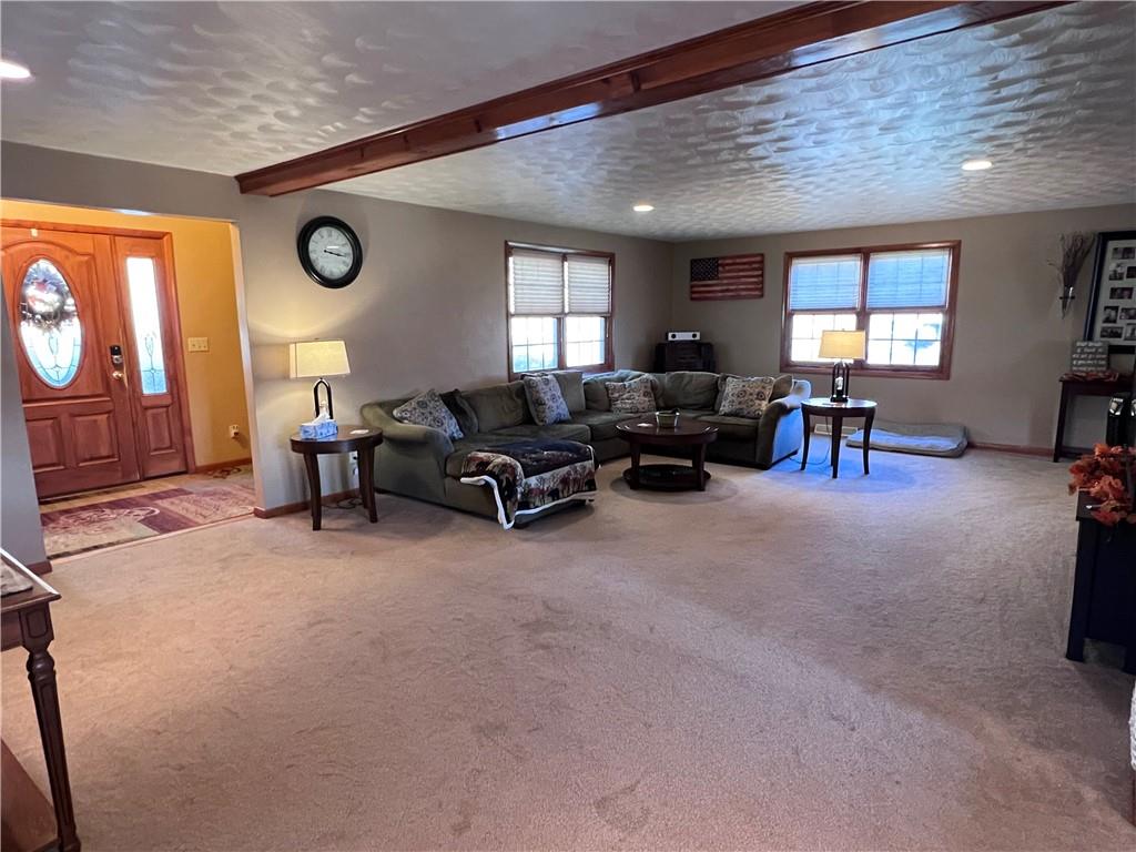 822 Old State Road Apollo, PA 15613 - Photo 9 of 28 a living room with furniture and a large window
