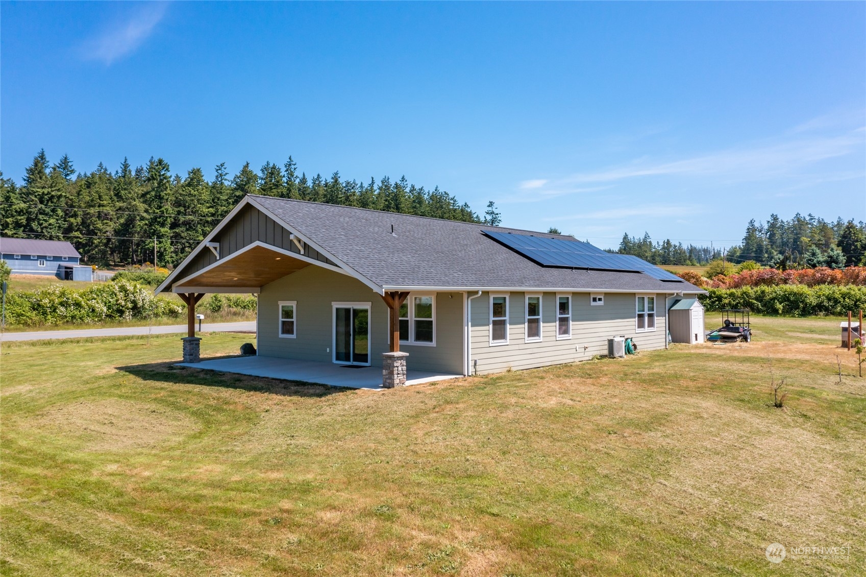 11 West Green Valley Road Oak Harbor, WA 98277 - Photo 25 of 36 a view of a house with a big yard