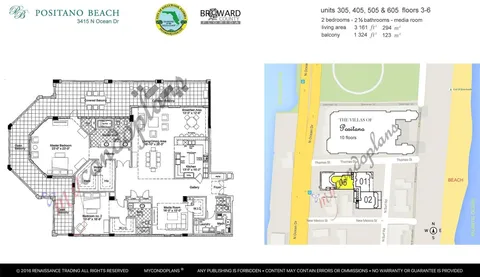 $1,599,999 | 3415 North Ocean Drive, Unit 505, Hollywood, FL 33019
