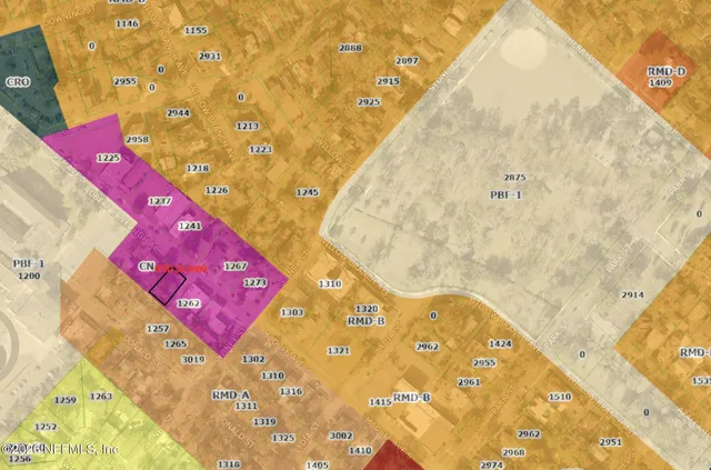 a view of a lobby with a chandelier