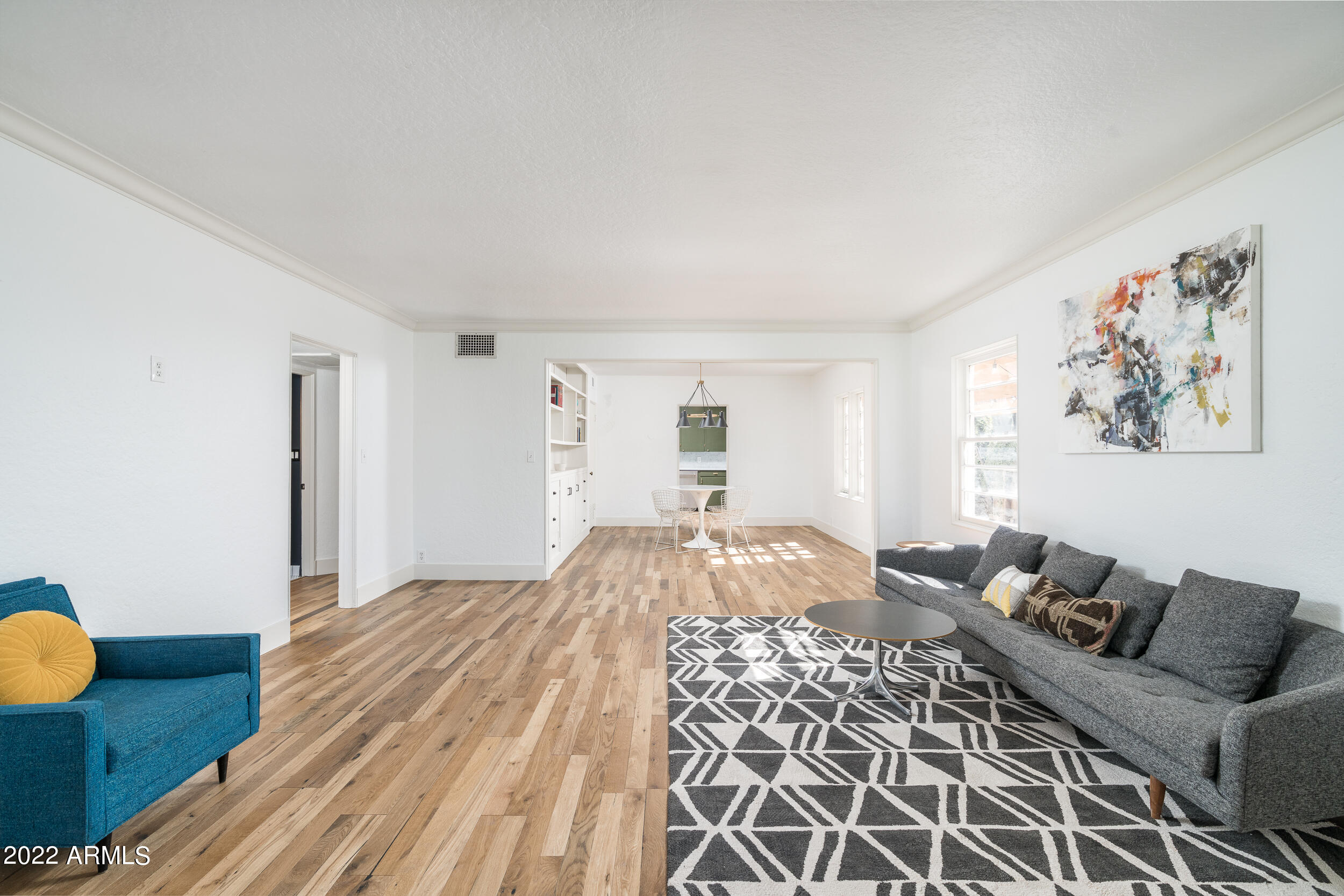 653 North Robson Mesa, AZ 85201 - Photo 7 of 41 Living room opens to dining room