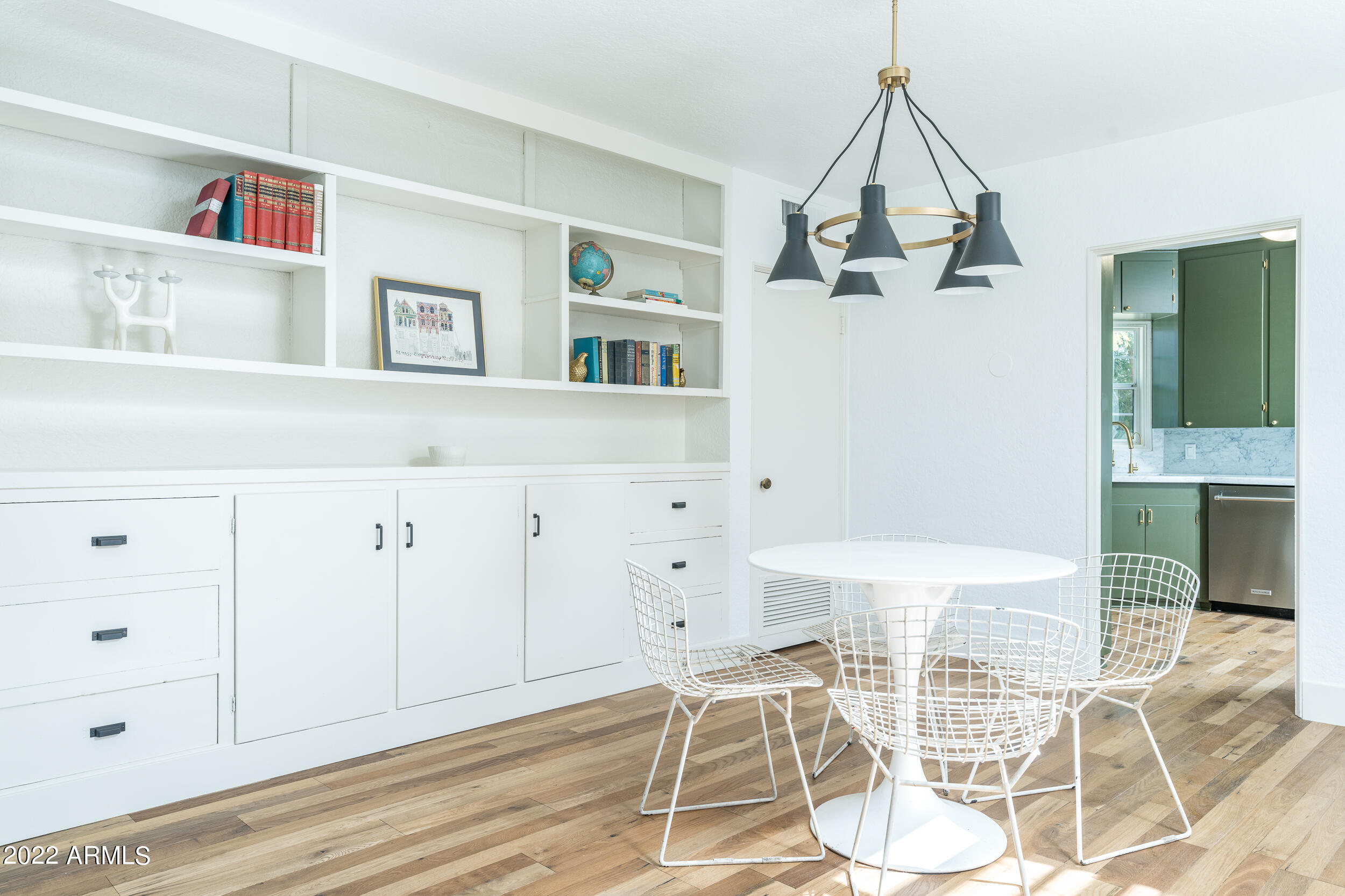 653 North Robson Mesa, AZ 85201 - Photo 10 of 41 Built-in buffet/bookshelves