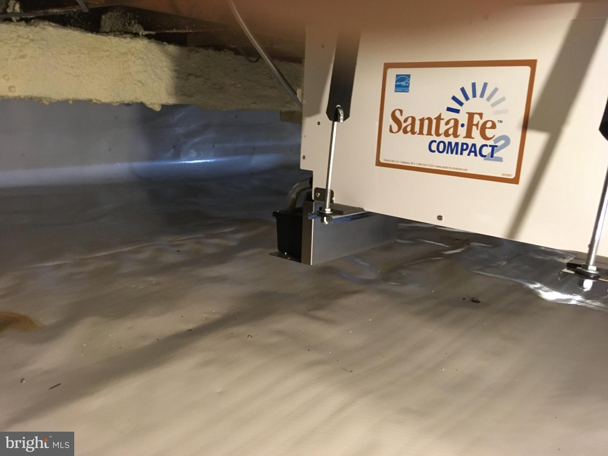 6107 Frontier Drive Springfield, VA 22150 - Photo 28 of 29 Encapsulated crawl space w/ high end dehumidifier