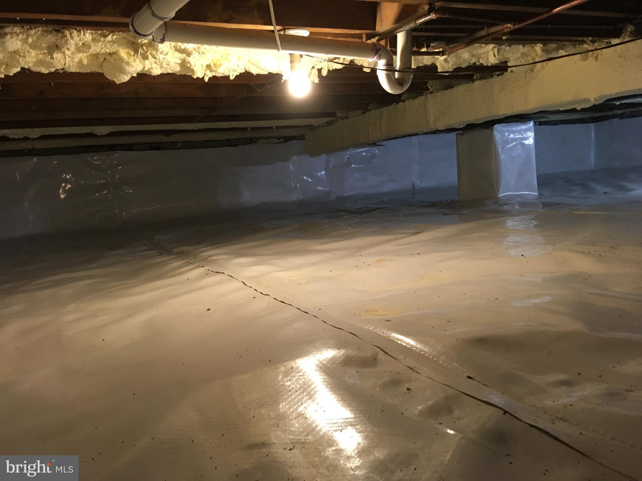 6107 Frontier Drive Springfield, VA 22150 - Photo 29 of 29 High end dehumidifier + encapsulated crawl space