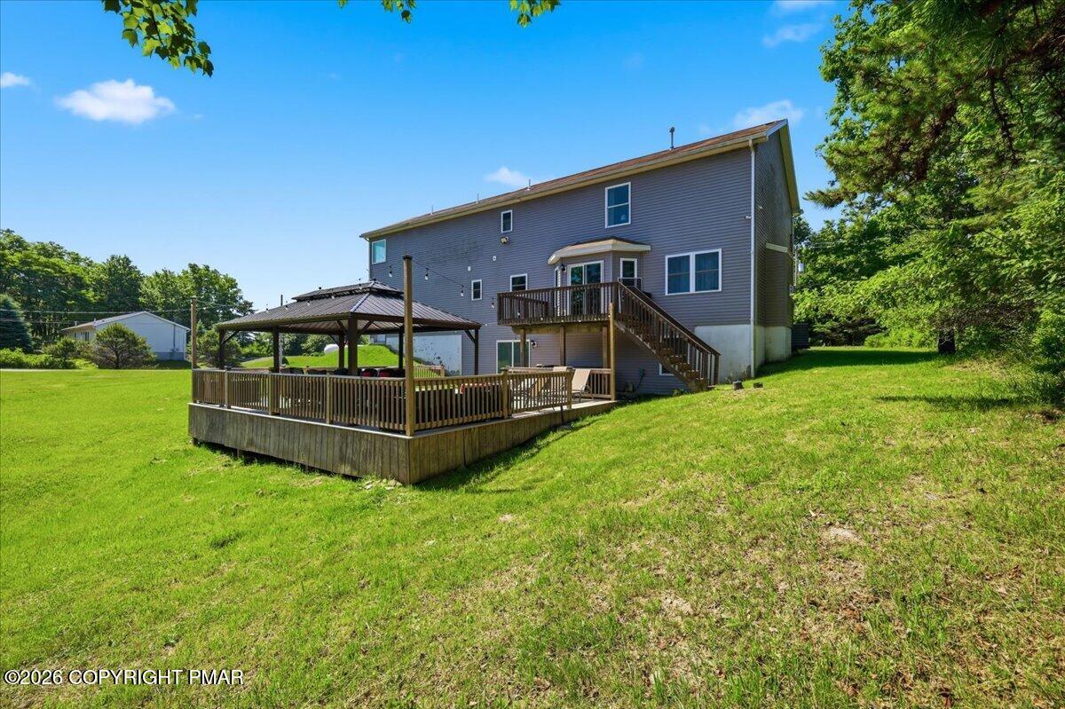 1091 Clover Road South Long Pond, PA 18334 - Photo 37 of 45 Back of Home