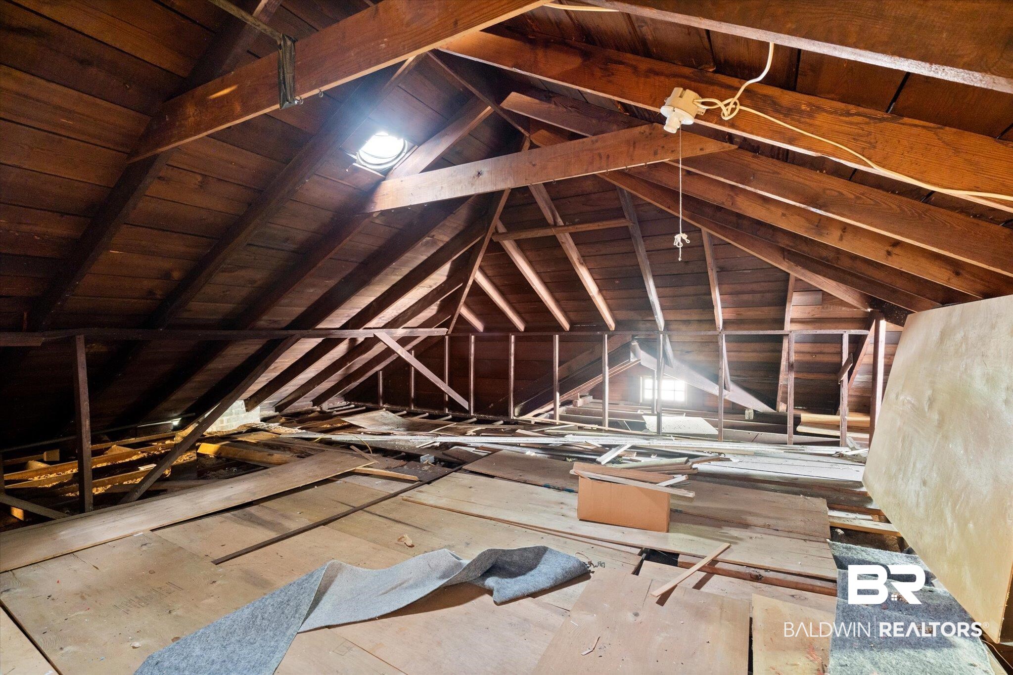 466 Michigan Avenue Mobile, AL 36604 - Photo 27 of 38 The attic can be walked up to by the kitchen.