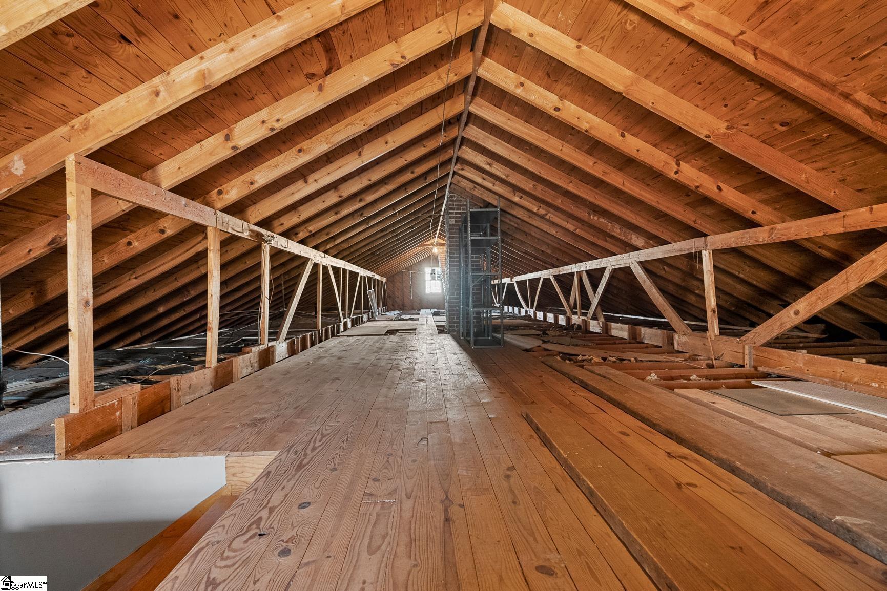 310 River Street Belton, SC 29627 - Photo 19 of 50 Attic Space - much of which is floored for storage