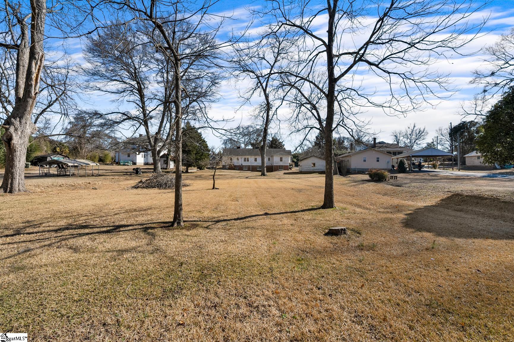 310 River Street Belton, SC 29627 - Photo 8 of 50 Back Yard - photo taken from the back of the lot line towards the House